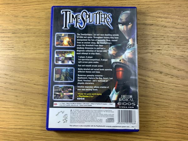 TIMESPLITTERS TIME SPLITTERS – excellent+ condition, complete PS2 set