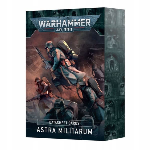 DATABLAD FÖR KORT: ASTRA MILITARUM (ENG)