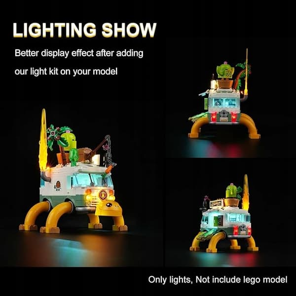 cooldac LED light set compatible with 71456 DREAMZzz Mrs.Castillos