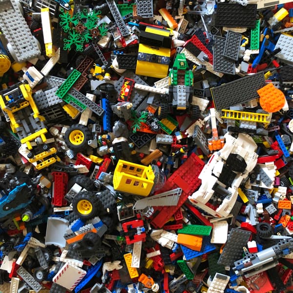 LEGO Bricks 1 kg / 1000 g Assorted Pieces