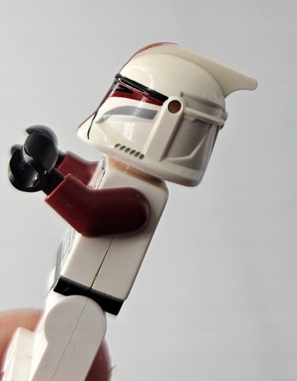 LEGO STAR WARS FIGURE sw0492 Clone Trooper Captain (Phase 1) DEFECT /