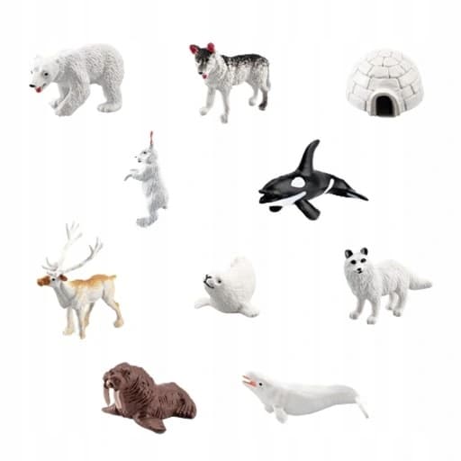 10 Realistic Animal Models: Arctic Animals