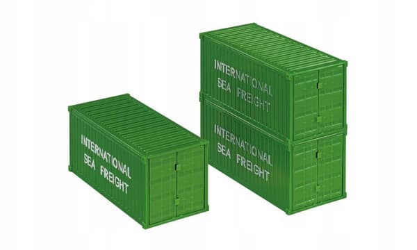 Siku 3921 Lorry with Semi-Trailer and Containers