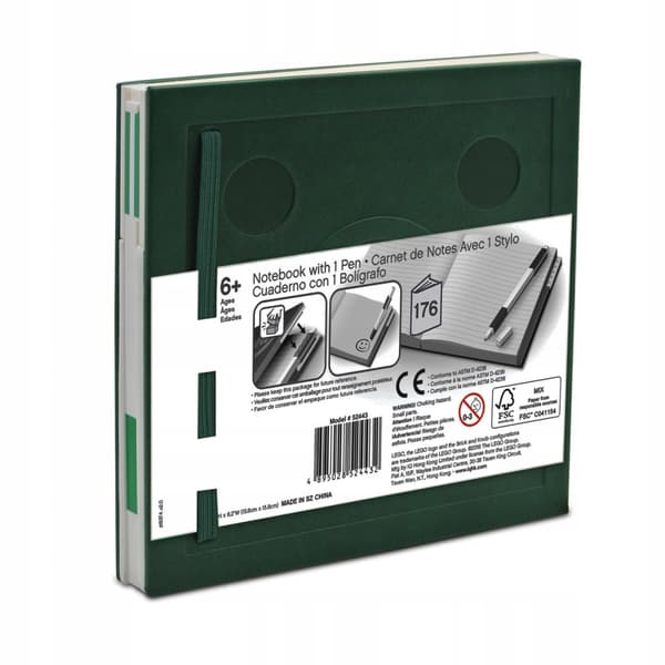 LEGO 53566 Green Notepad and Pen Set