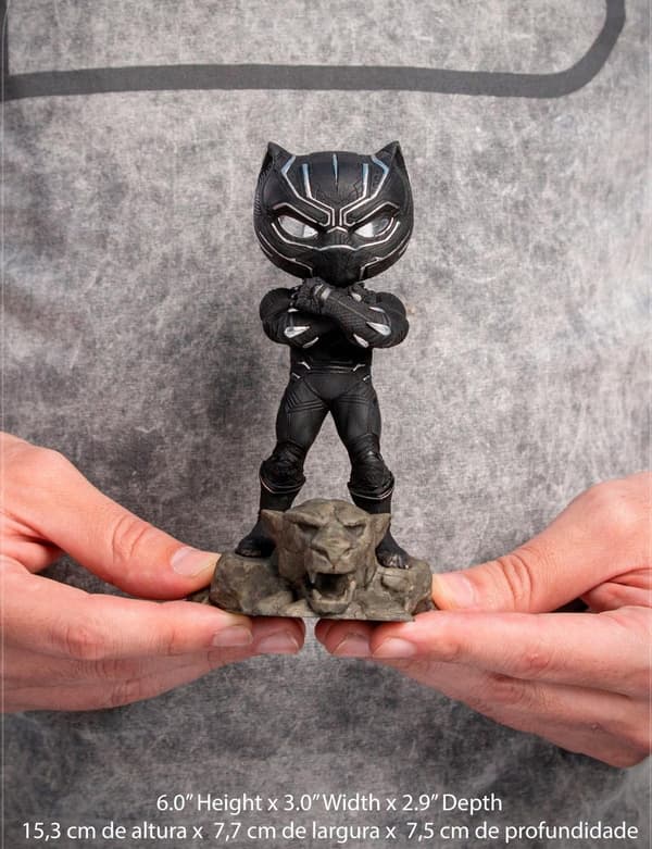 Marvel Black Panther Mini Co. Figurine, 15.3 cm