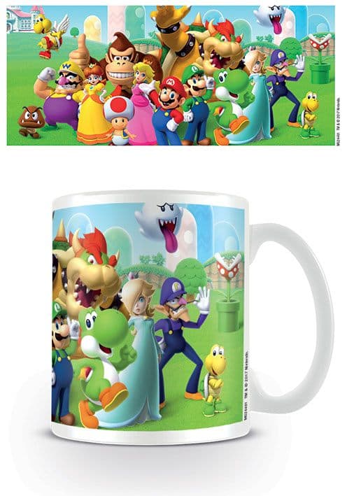 NINTENDO SUPER MARIO (MUSHROOM KINGDOM) MUG