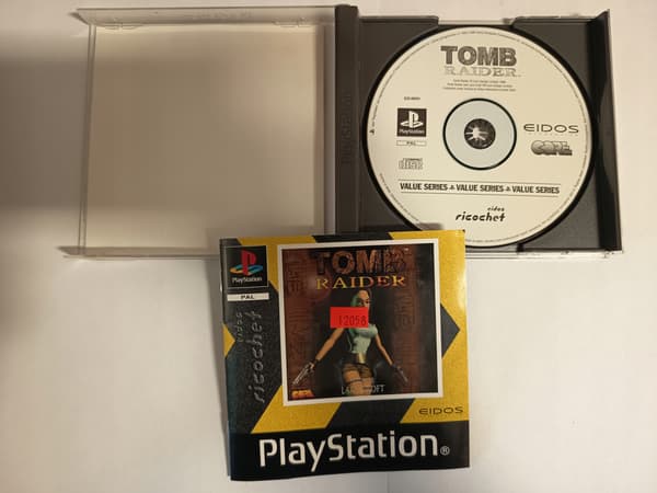 TOMB RAIDER 1 Value Series PlayStation (PSX) – English version, complete set