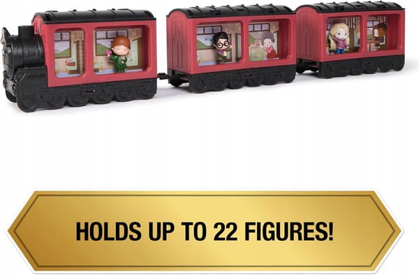 Harry Potter Hogwarts Express Train with 3 Micro Moments Figures Set