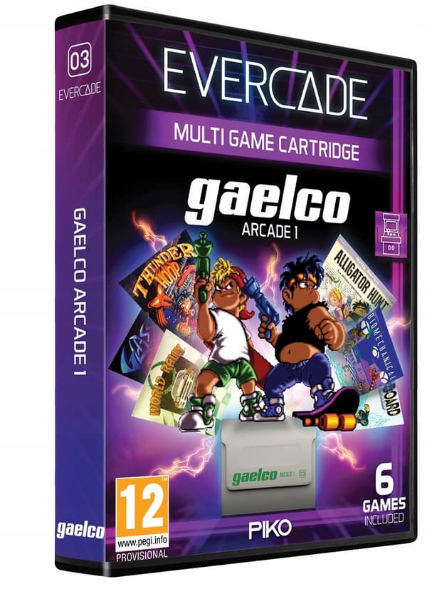 EVERCADE A3 – Gaelco Arcade 1 Game Pack