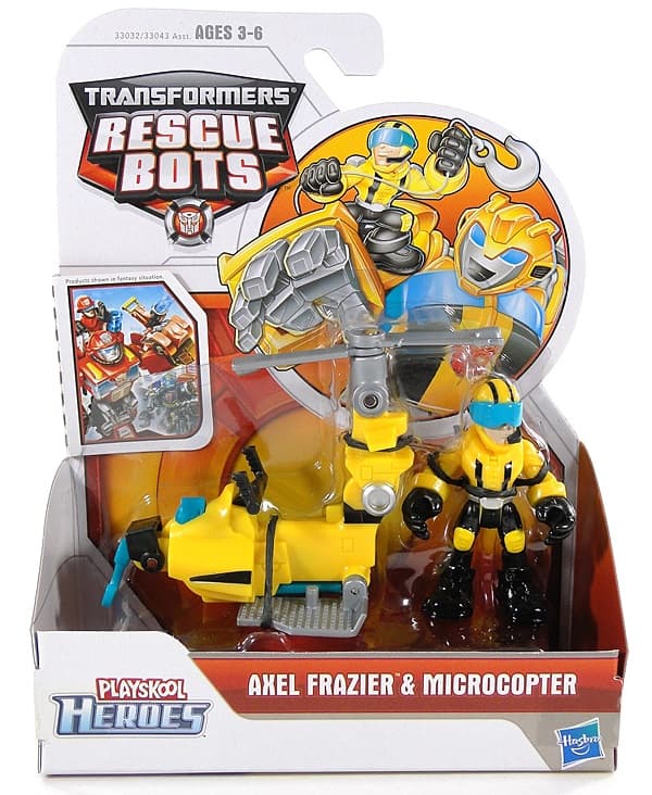 HASBRO – TRANSFORMERS RESCUE BOTS ALEX + MICROCOPTER