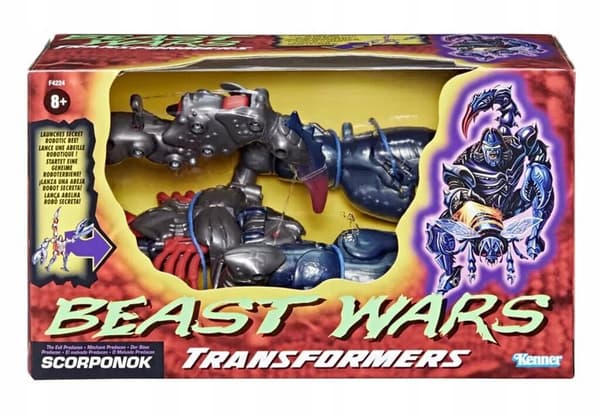 TRANSFORMERS BEAST WARS SCORPONOK FIGURE F4224