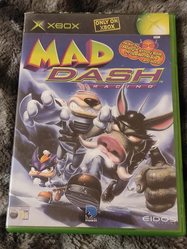 XBOX MAD DASH RACING X BOX