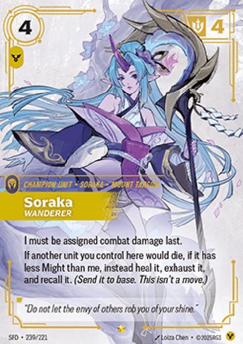 Riftbound SFD Soraka, Wanderer