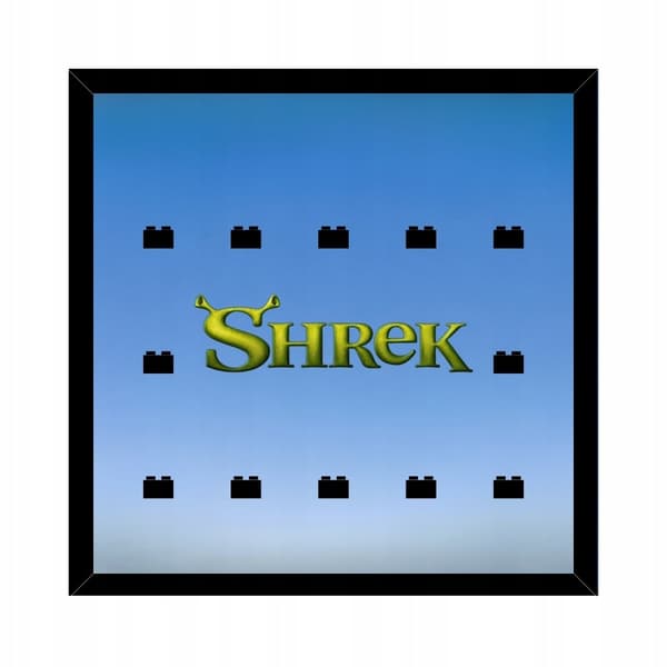 Personalised LEGO Minifigure Display Frame 71053 Shrek