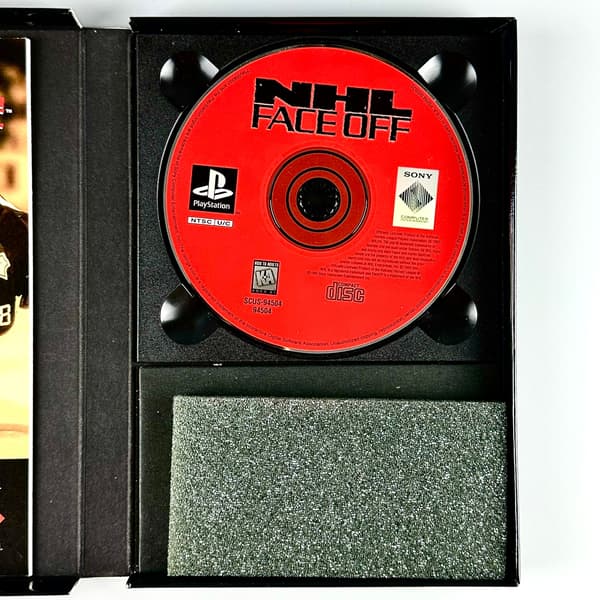 NHL Face Off | PS1 | PSX | PLAYSTATION | 3xA SET | LONG BOX