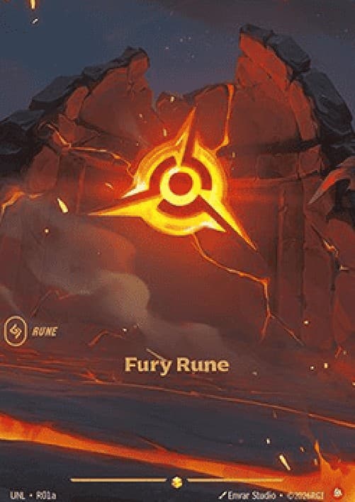 Riftbound UNL Fury Rune