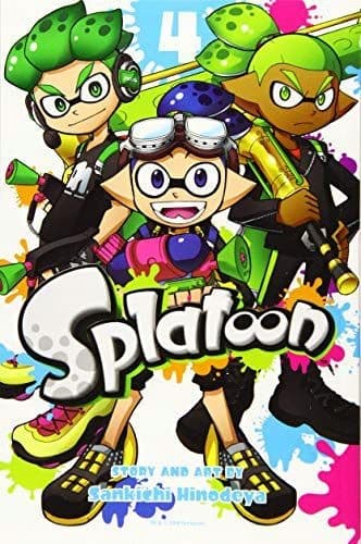 SPLATOON 4: VOLUME 4 – Hinodeya Sankichi (BOOK)