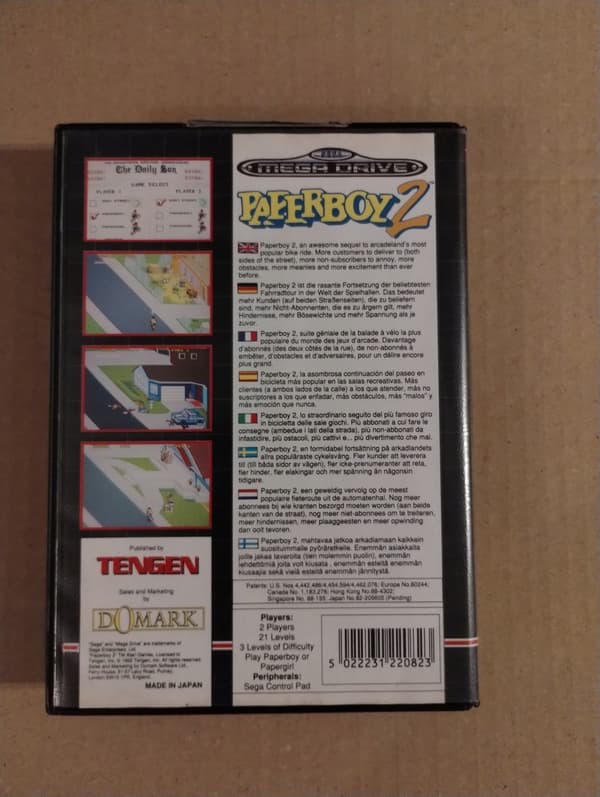 Paperboy 2 SEGA MEGA DRIVE