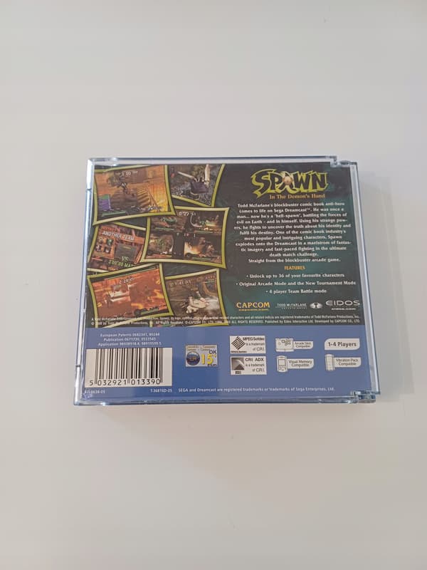 Spawn in the Demon's Hand – Sega Dreamcast, original boxed copy