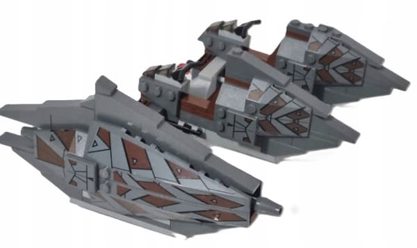 LEGO 7957 Star Wars SITH NIGHTSPEEDER 7957 – set components
