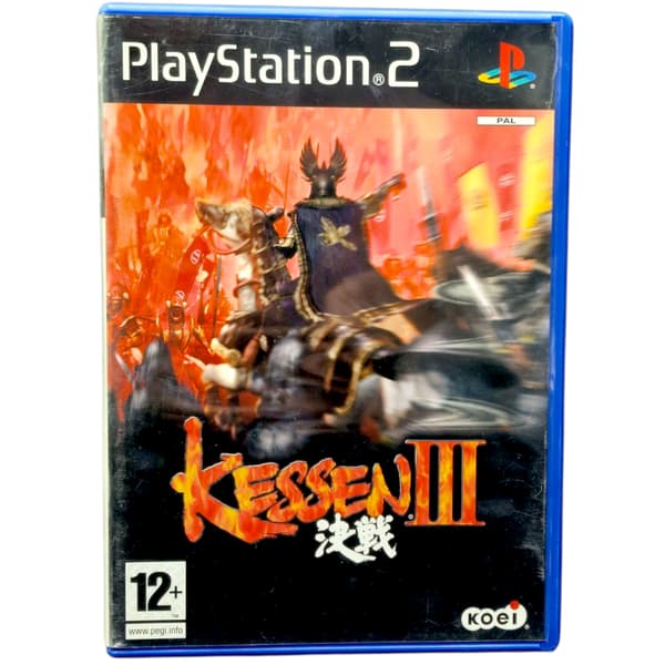 KESSEN III PlayStation 2 (PS2) boxed version