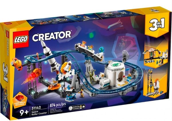 LEGO Creator 3-in-1 31142 Space Roller Coaster