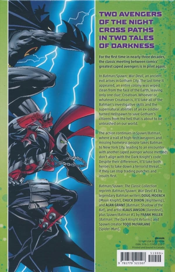 BATMAN SPAWN THE CLASSIC COLLECTION HC (Collective work)