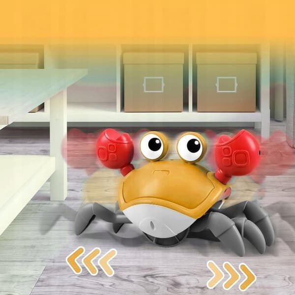 Aku. An interactive musical crab with a USB motion sensor