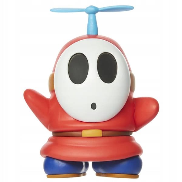 Super Mario 10 cm Shy Guy Mario Figurine – Original