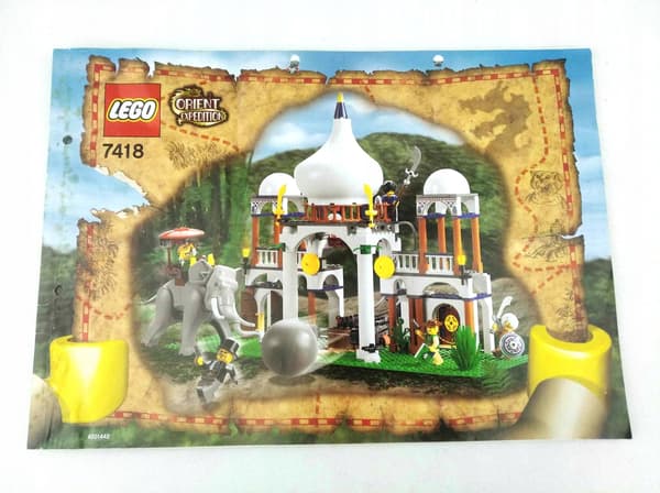 Lego Adventures Orient Expedition 7418 – INSTRUCTIONS