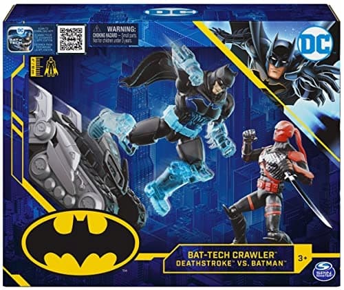 DC Comics Batman Bat-Tech Crawler Vehicle, Amazon Exclusive Batman and Deat