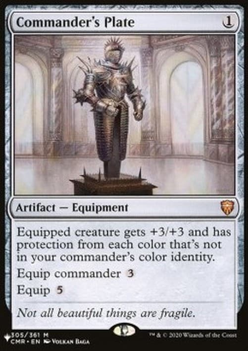 Magic: The Gathering Commanders Plate