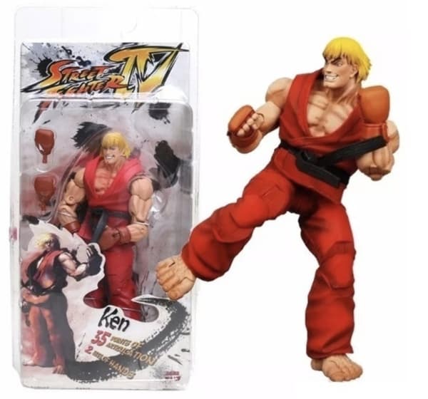 Ken Street Fighter NECA Figure, 18cm