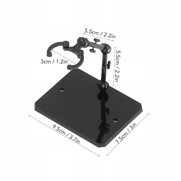 10 pcs. Figure display stand – Highly stable – MU stand