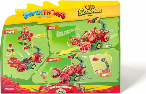 SUPERTHINGS MAGIC BOX WILD SCORPION BOY’S SCORPION SET CHRISTMAS GIFT