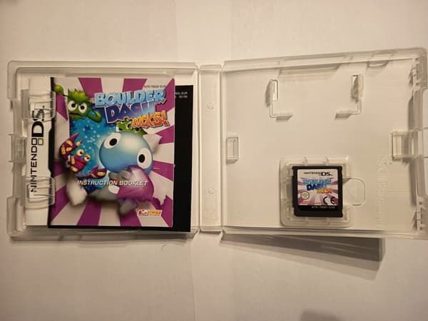 Boulder Dash Rocks! Nintendo DS 3XA set