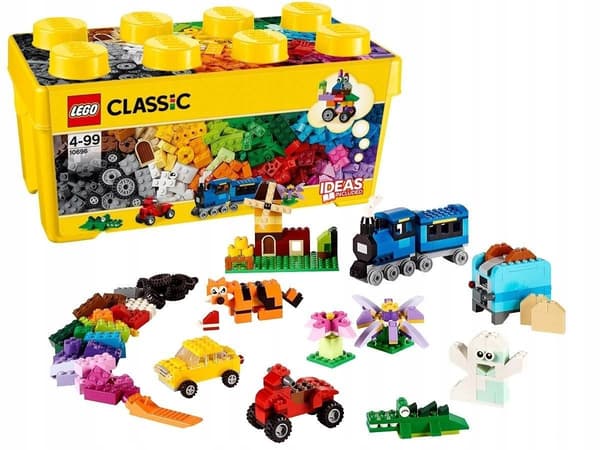 LEGO Classic 10696 Creative Medium Bricks – BOX 4+ Gift Set