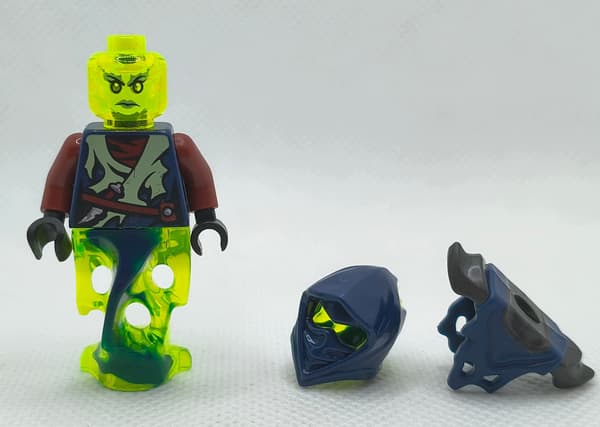 Lego minifigure njo0174 Blade Master Bansha Ghost Ninjago