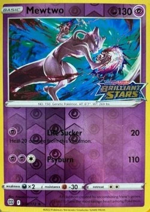 Pokemon TCG Mewtwo