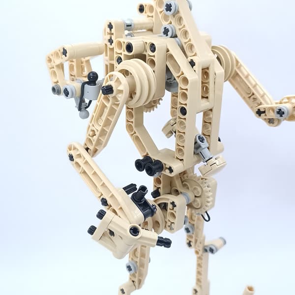 LEGO Star Wars 8001 Battle Droid – incomplete