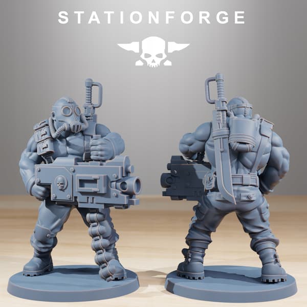GrimGuard Hunters – Station Forge – 3D Printing