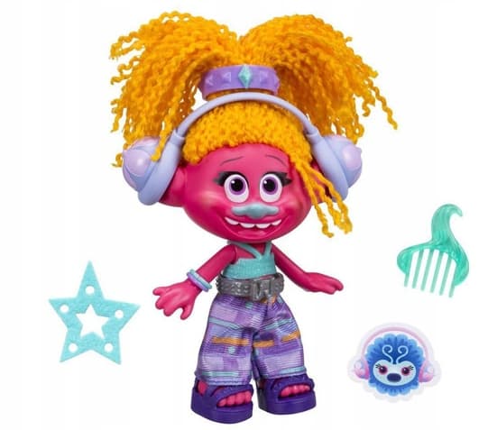 Trolls Figure – Basic Doll, DJ Suki, Hasbro B6561/b7356