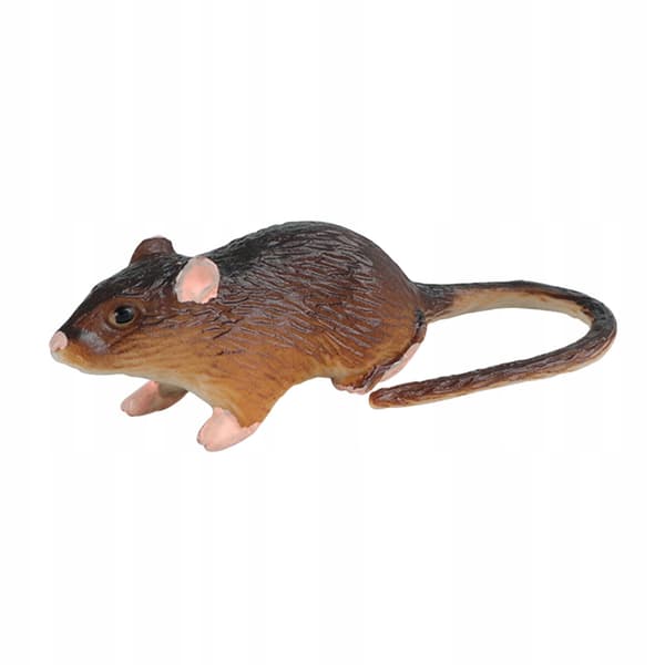 Realistic mouse model Sculptures Collectables Educational mice B-style toy