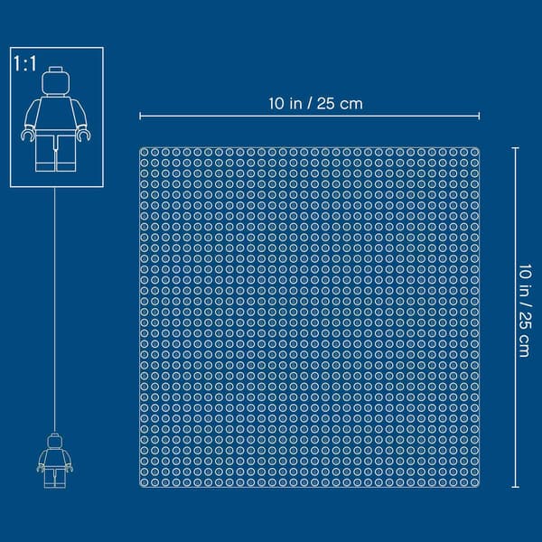 LEGO Classic Green Building Brick 10700
