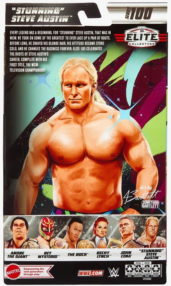 MATTEL WWE Elite ‘Stunning’ Steve Austin Figure