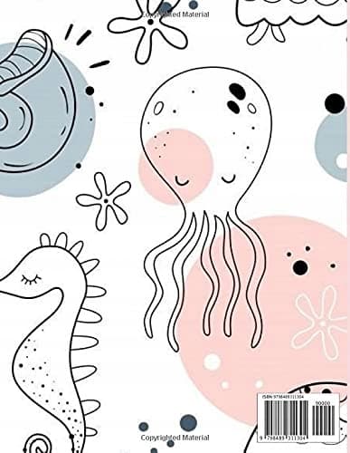 PRIMARY COMPOSITION NOTEBOOK, 96 PAGES, OCEANS EDITION: Primary Story Journal