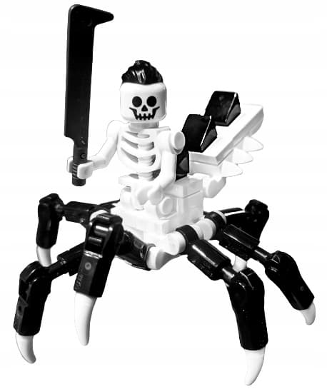 LEGO – minifigure, Spider Skeleton – NEW