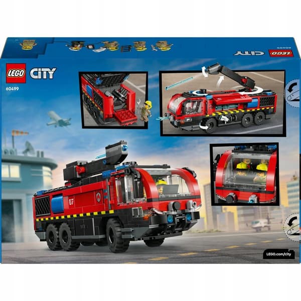 LEGO CITY Airport Fire Engine 60499