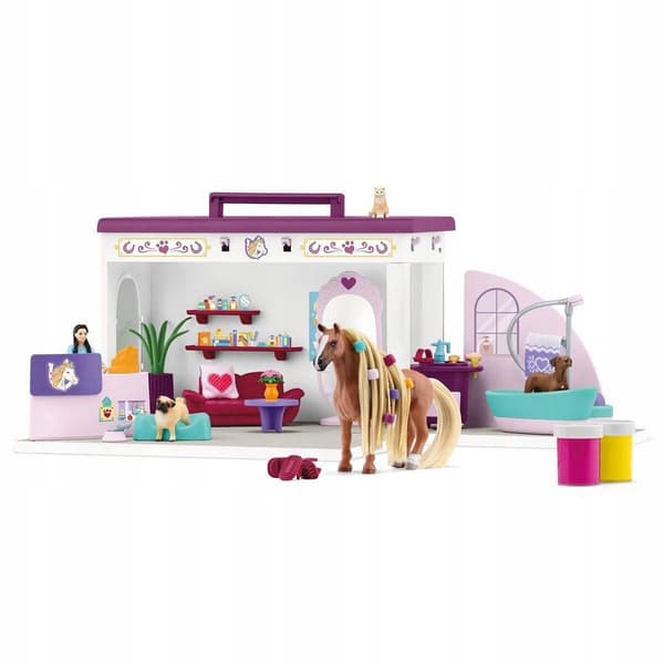 SCHLEICH SOFIA’S PET BEAUTY SALON + ACCESSORIES 42614