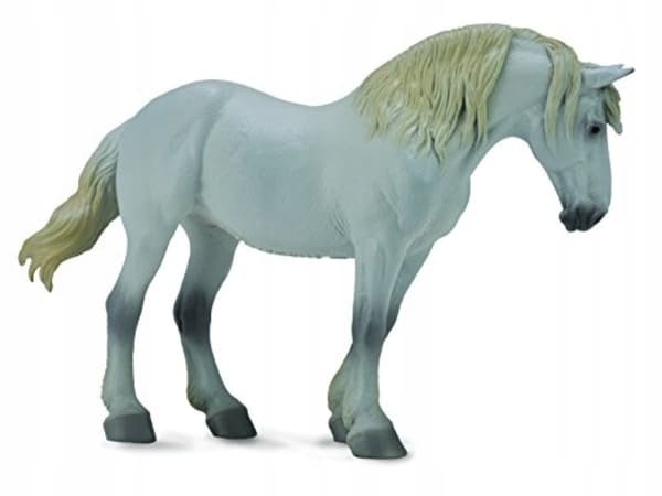 PERCHERON MARE – GREY [FIGURINE]